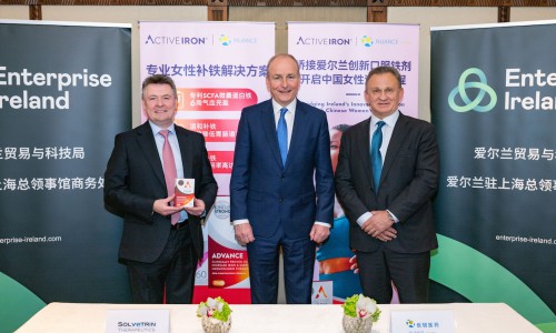 爱尔兰第一铁剂品牌Active lron进军中国：爱尔兰总理访华期间见证合作签约